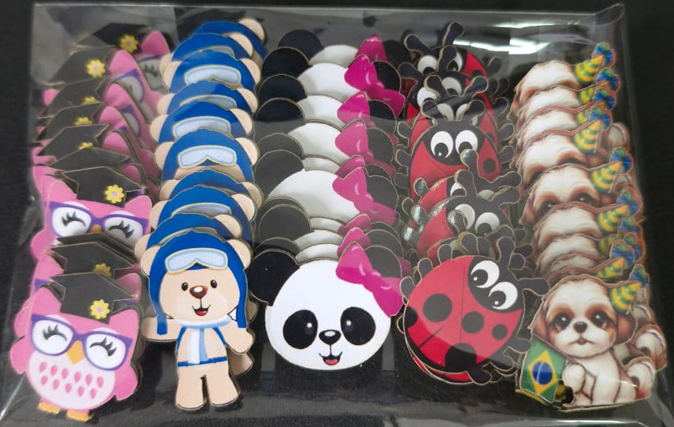 ANIMAIS ADESIVOS TAMANHO P