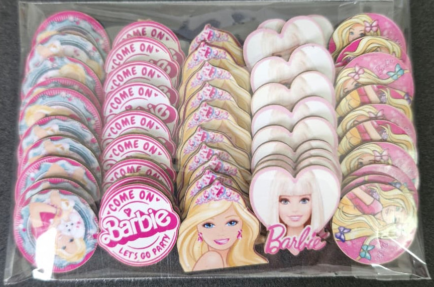 BARBIE ADESIVOS TAMANHO P