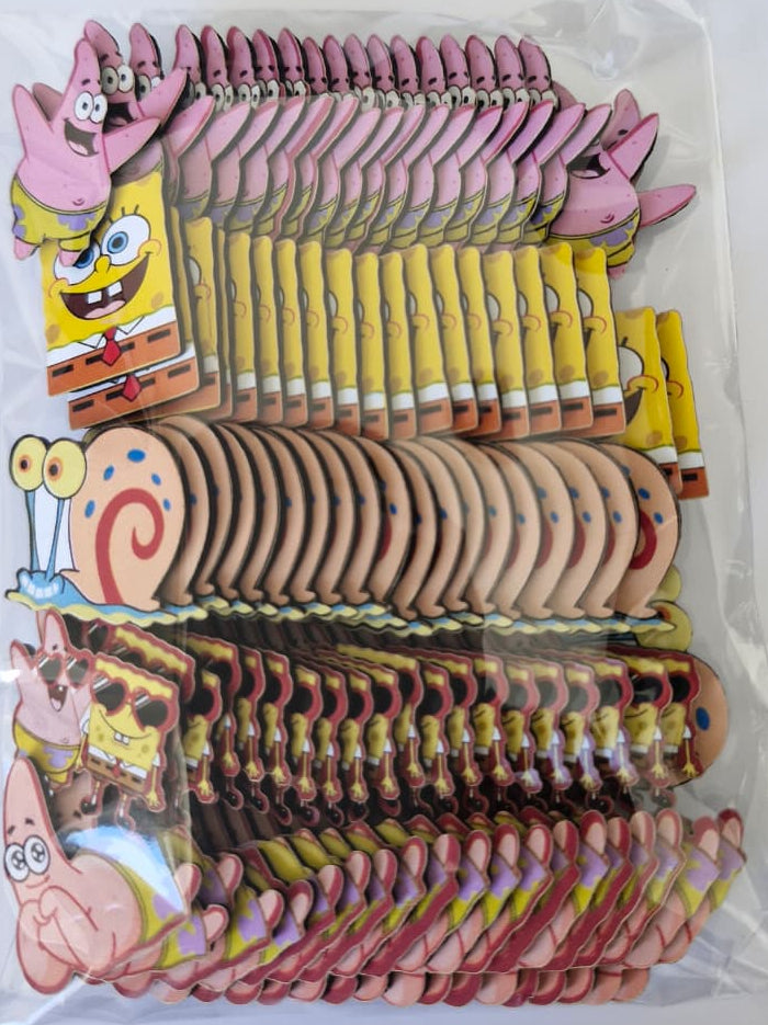 BOB ESPONJA APLIQUES TAMANHO P