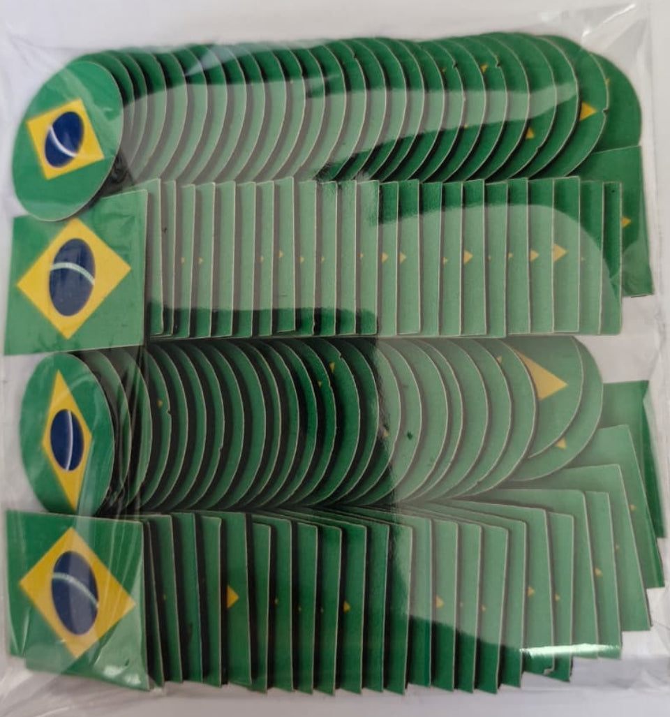 BRASIL APLIQUES TAMANHO P