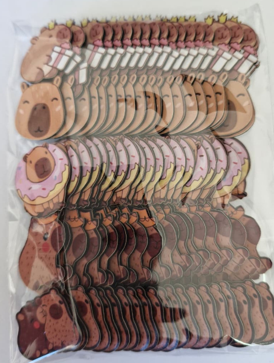 CAPIVARA APLIQUES TAMANHO P