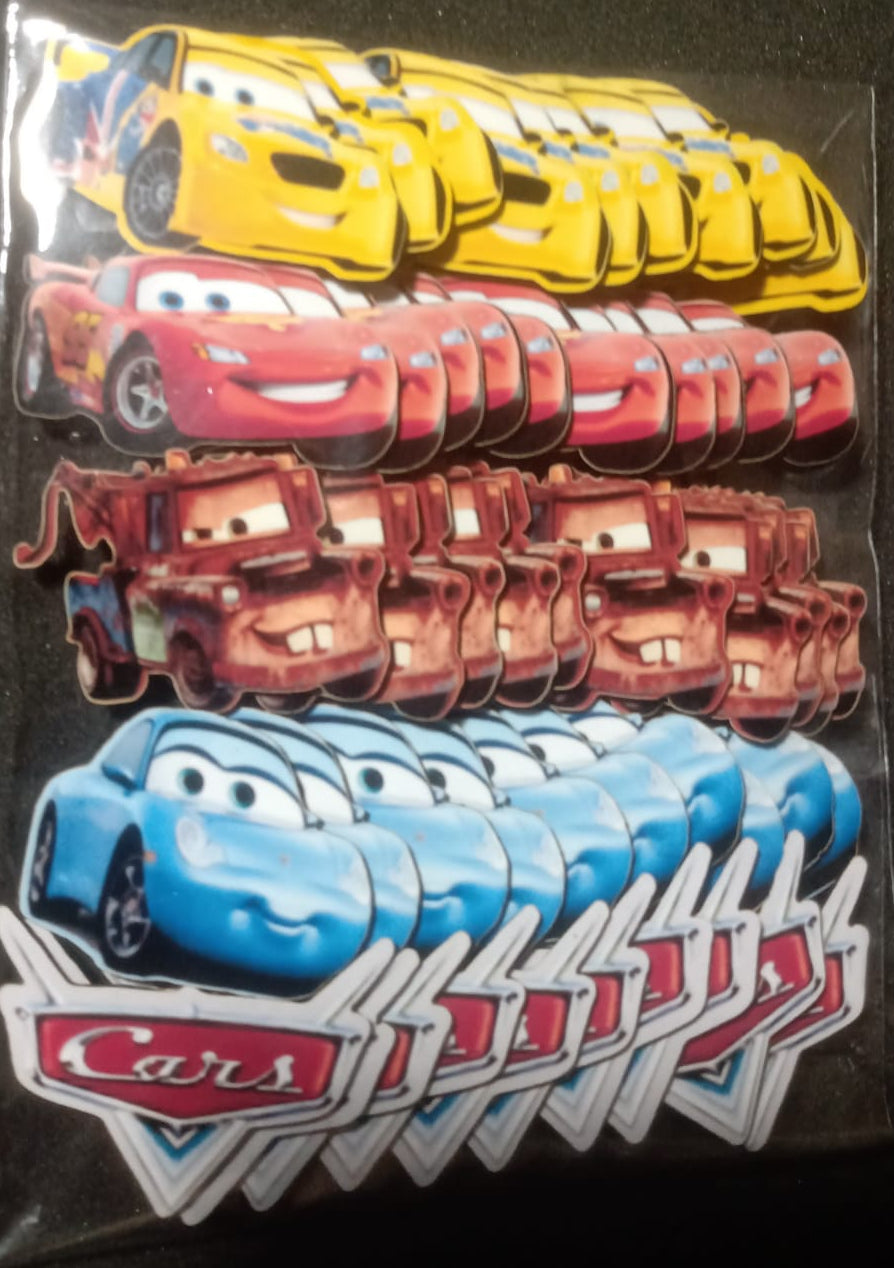 CARROS APLIQUES TAMANHO M