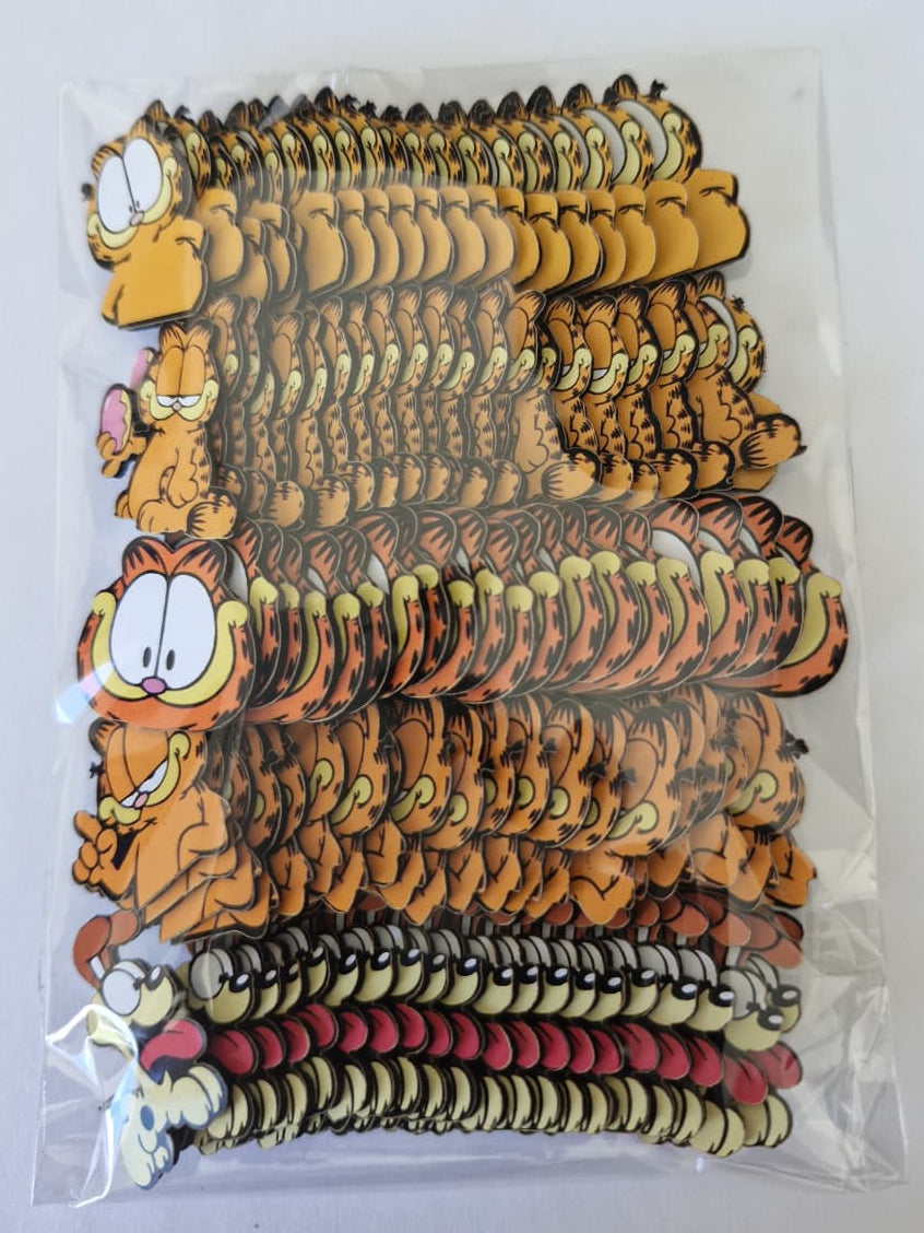 GARFIELD APLIQUES TAMANHO P