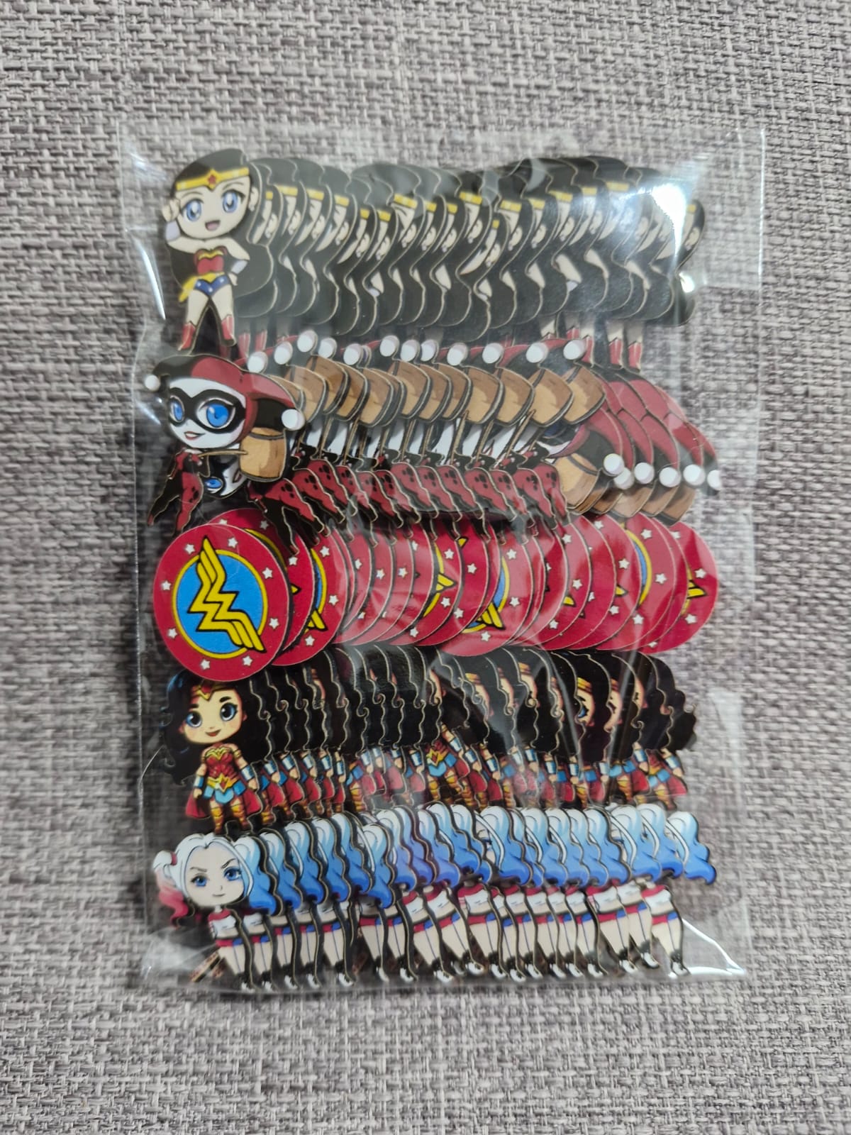 HERÓIS APLIQUES TAMANHO P