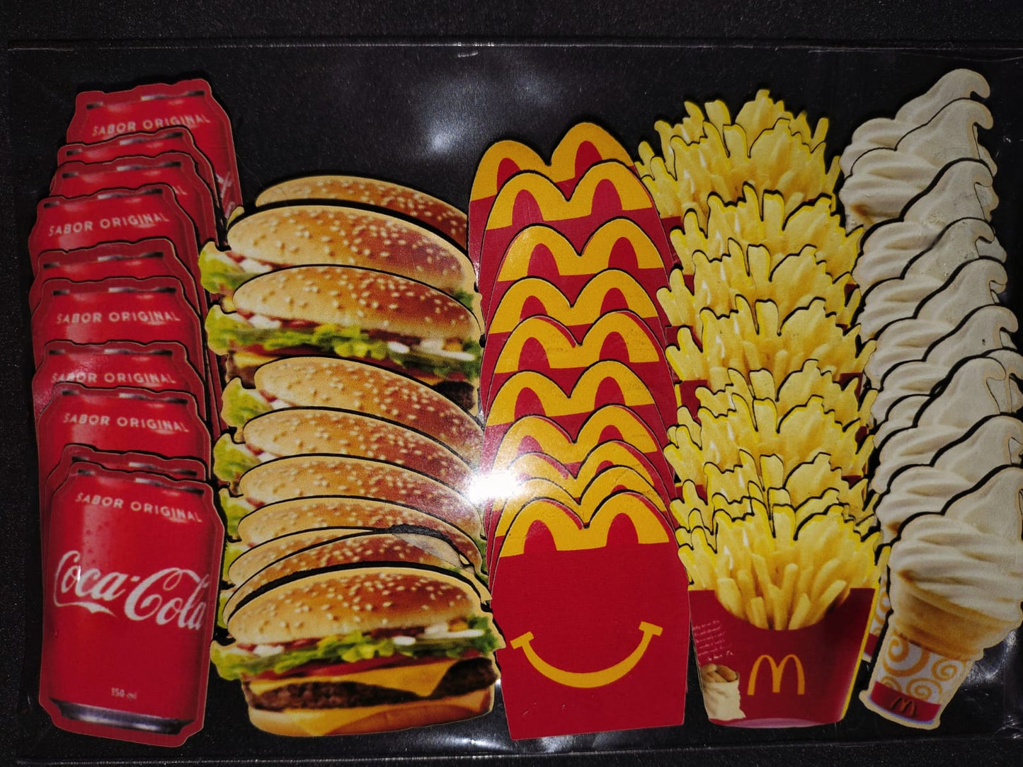 MC DONALDS APLIQUES TAMANHO M