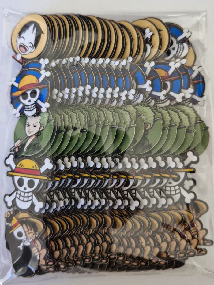 ONE PIECE APLIQUES TAMANHO P