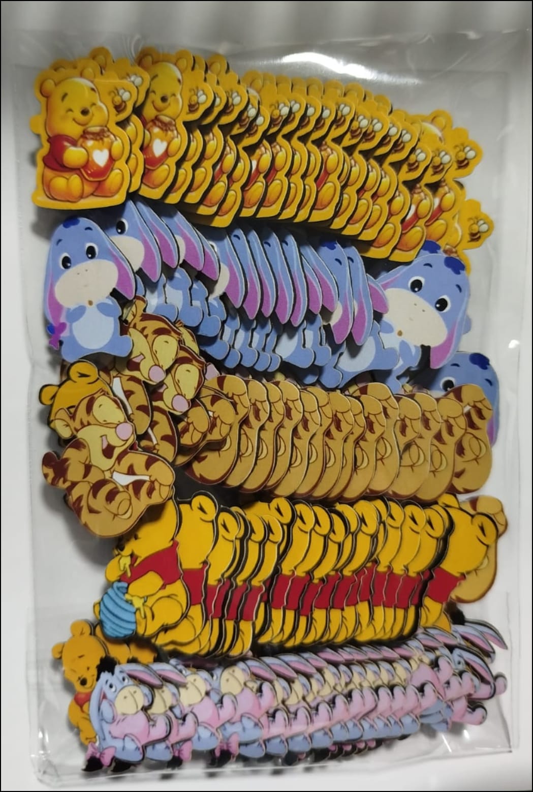 URSINHO POOH APLIQUES TAMANHO P
