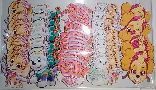 PATRULHA CANINA APLIQUES TAMANHO M