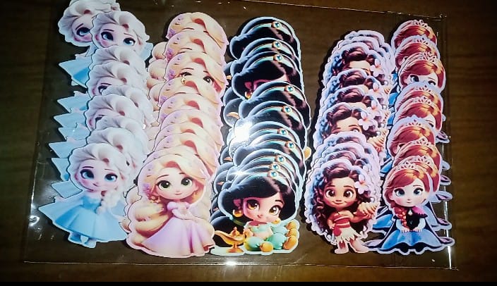 PRINCESAS BABY APLIQUES TAMANHO M