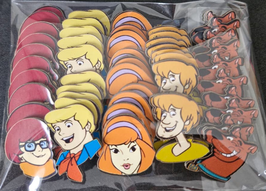 SCOOBY DOO ADESIVOS TAMANHO P