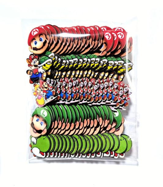 SUPER MARIO APLIQUES TAMANHO P