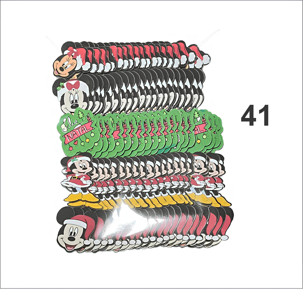 NATAL APLIQUES TAMANHO P