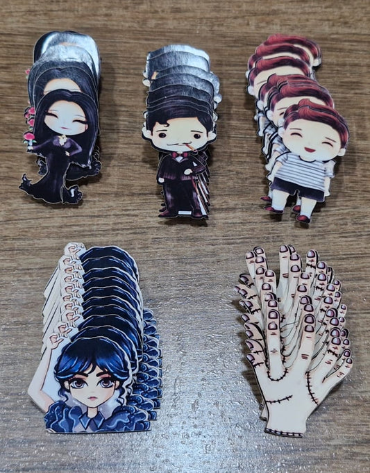 A FAMÍLIA ADAMS APLIQUES TAMANHO M