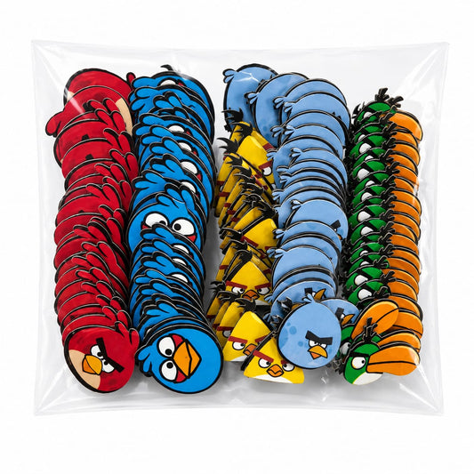 ANGRY BIRDS APLIQUES TAMANHO P
