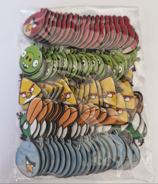 ANGRY BIRDS APLIQUES TAMANHO P