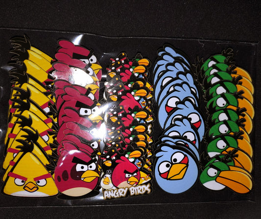 ANGRY BIRDS APLIQUES TAMANHO M