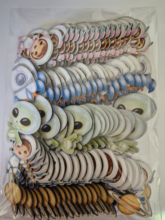 ASTRONAUTA APLIQUES TAMANHO P