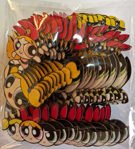 AS MENINAS SUPER PODEROSAS APLIQUES TAMANHO M