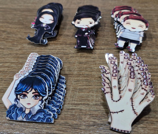 A FAMÍLIA ADAMS APLIQUES TAMANHO M