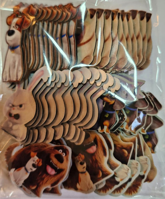 A VIDA SECRETA DOS PETS APLIQUES TAMANHO M