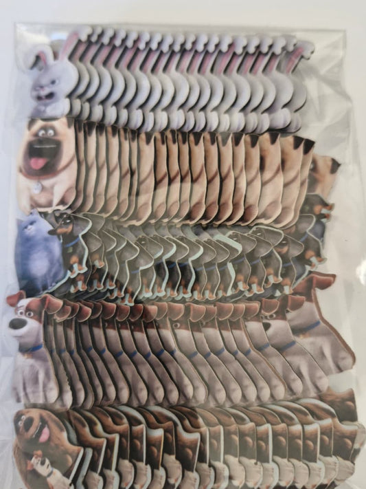 A VIDA SECRETA DOS PETS APLIQUES TAMANHO P