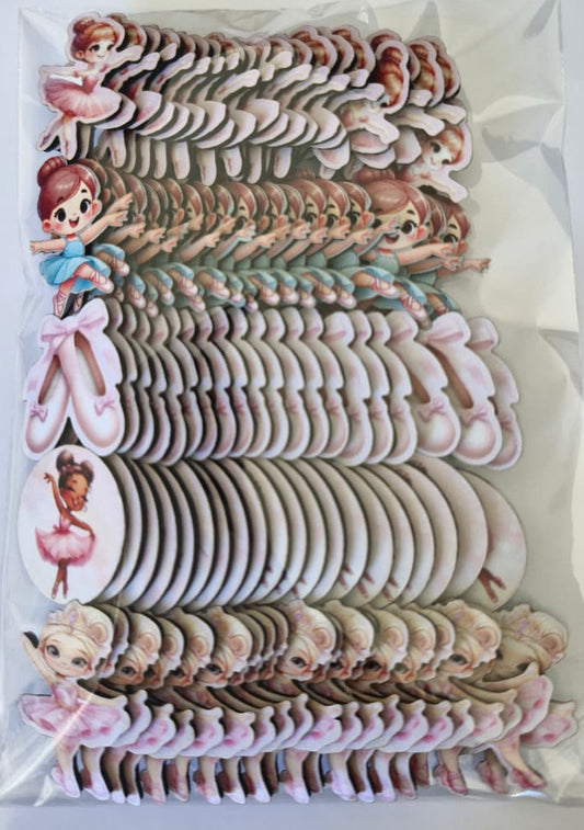 BAILARINA APLIQUES TAMANHO P