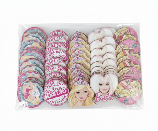 BARBIE ADESIVOS TAMANHO P