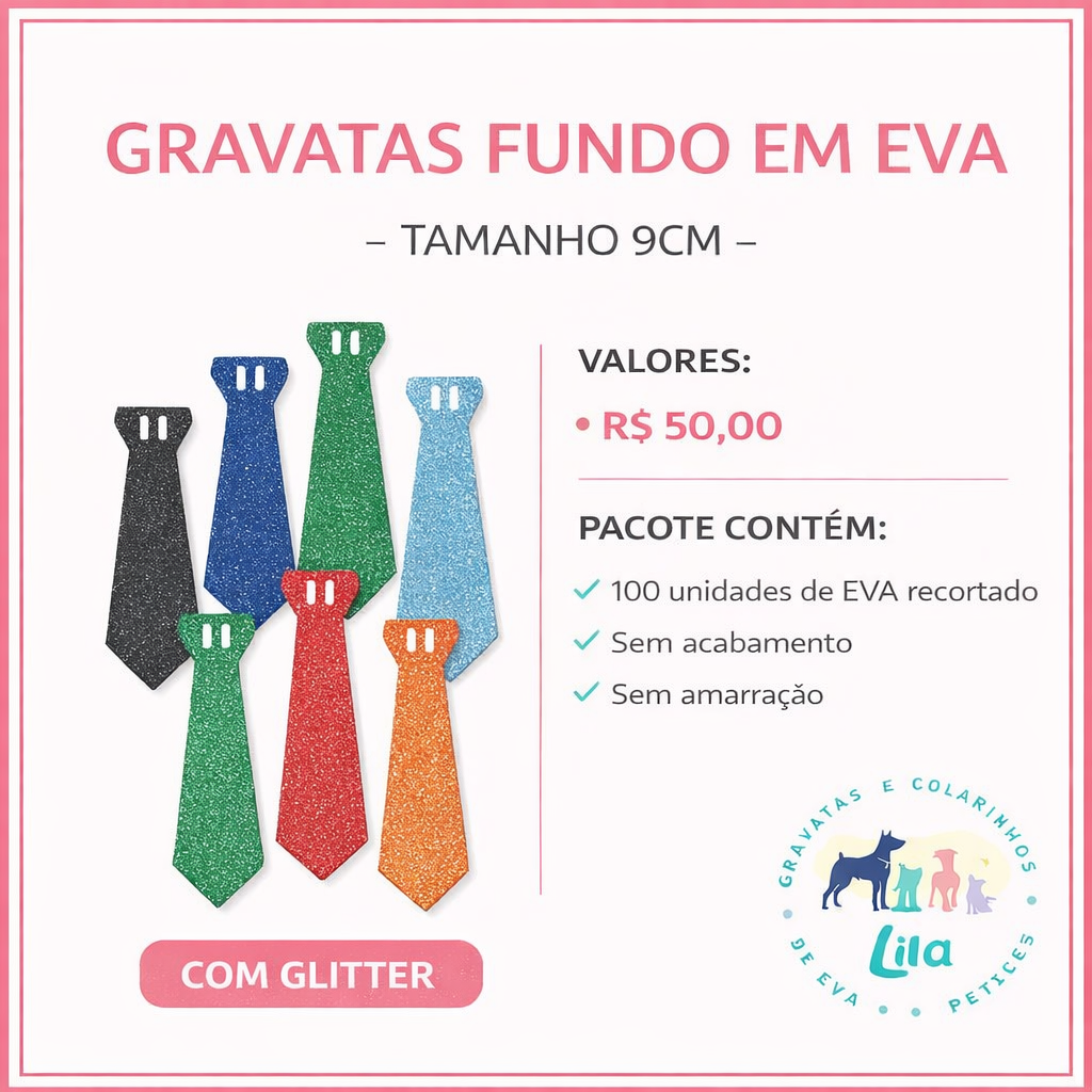 BASE  GRAVATA EM EVA COM GLITTER P
