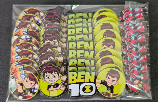BEN 10 ADESIVOS TAMANHO P