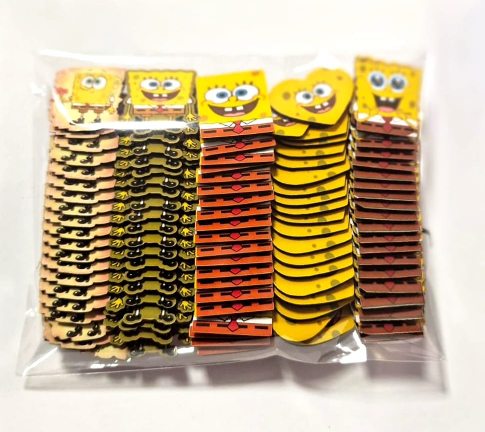BOB ESPONJA APLIQUES TAMANHO P