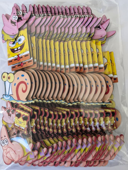 BOB ESPONJA APLIQUES TAMANHO P