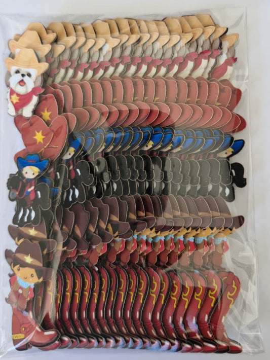 BOIADEIRO/COWBOY APLIQUES TAMANHO P