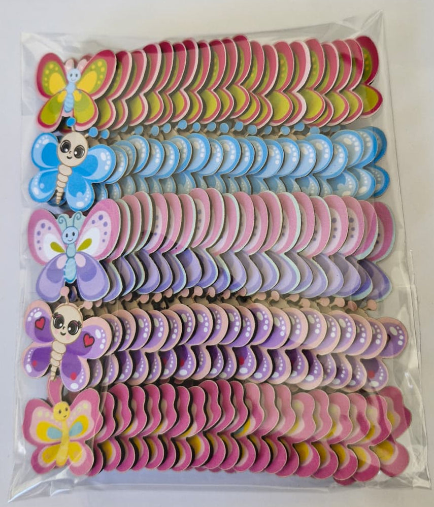 BORBOLETAS APLIQUES TAMANHO P