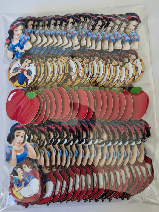 BRANCA DE NEVE APLIQUES TAMANHO P