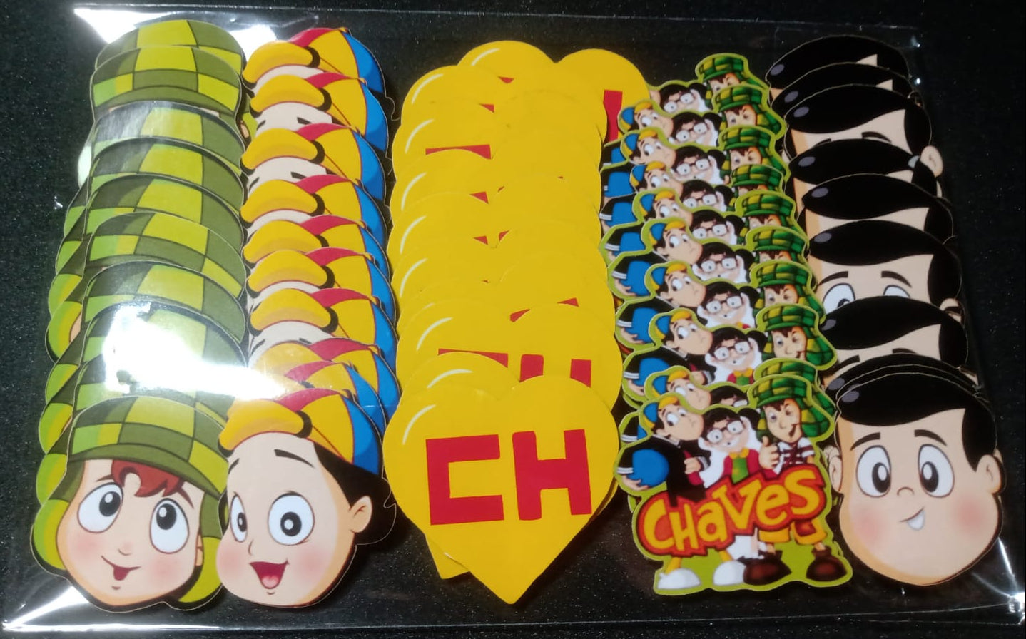 CHAVES APLIQUES TAMANHO M MACHO
