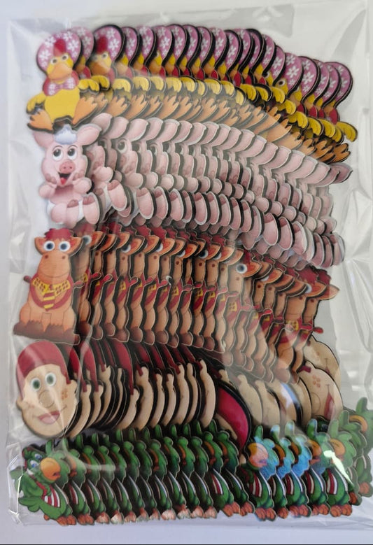 COCORICÓ APLIQUES TAMANHO P