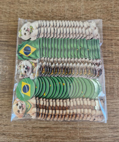 COPA DO MUNDO APLIQUES TAMANHO P