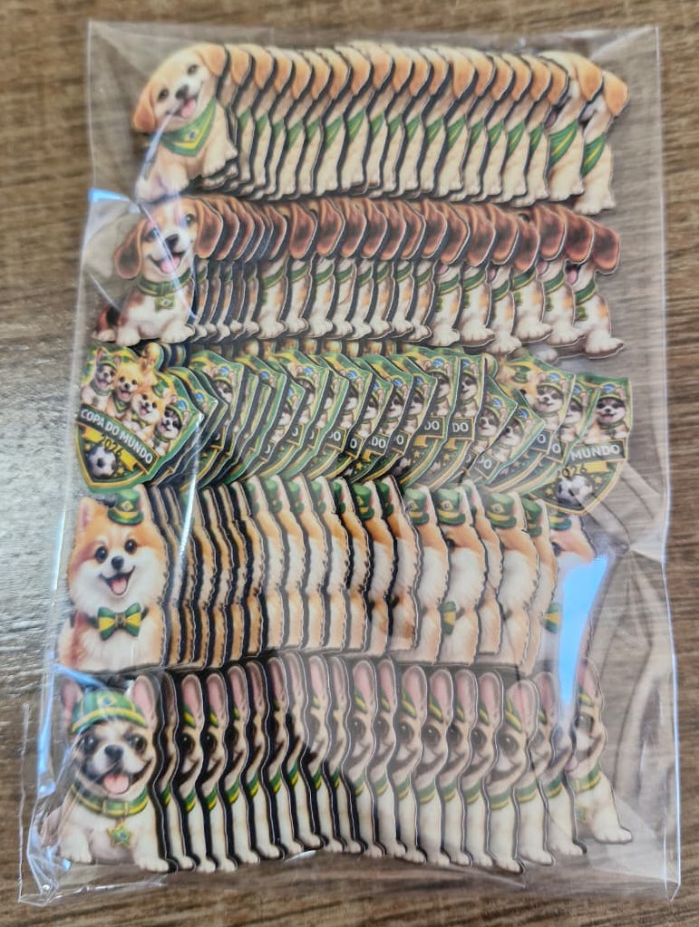 COPA DO MUNDO APLIQUES TAMANHO P