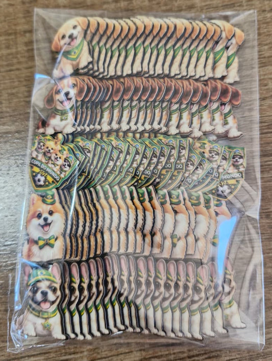 COPA DO MUNDO APLIQUES TAMANHO P