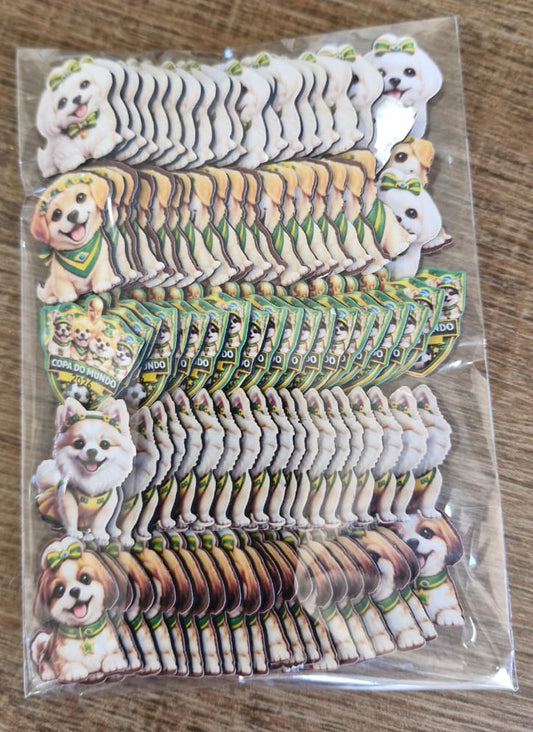 COPA DO MUNDO APLIQUES TAMANHO P