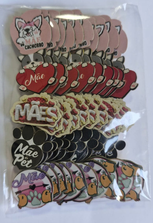 DIA DAS MÃES ADESIVOS TAMANHO P