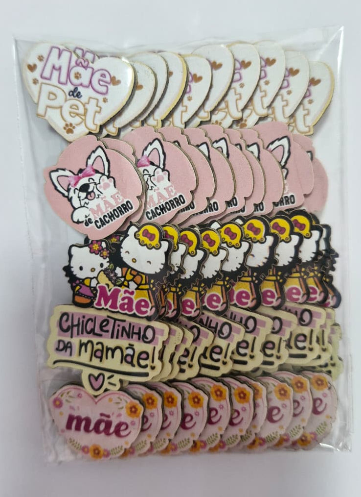 DIA DAS MÃES ADESIVOS TAMANHO P