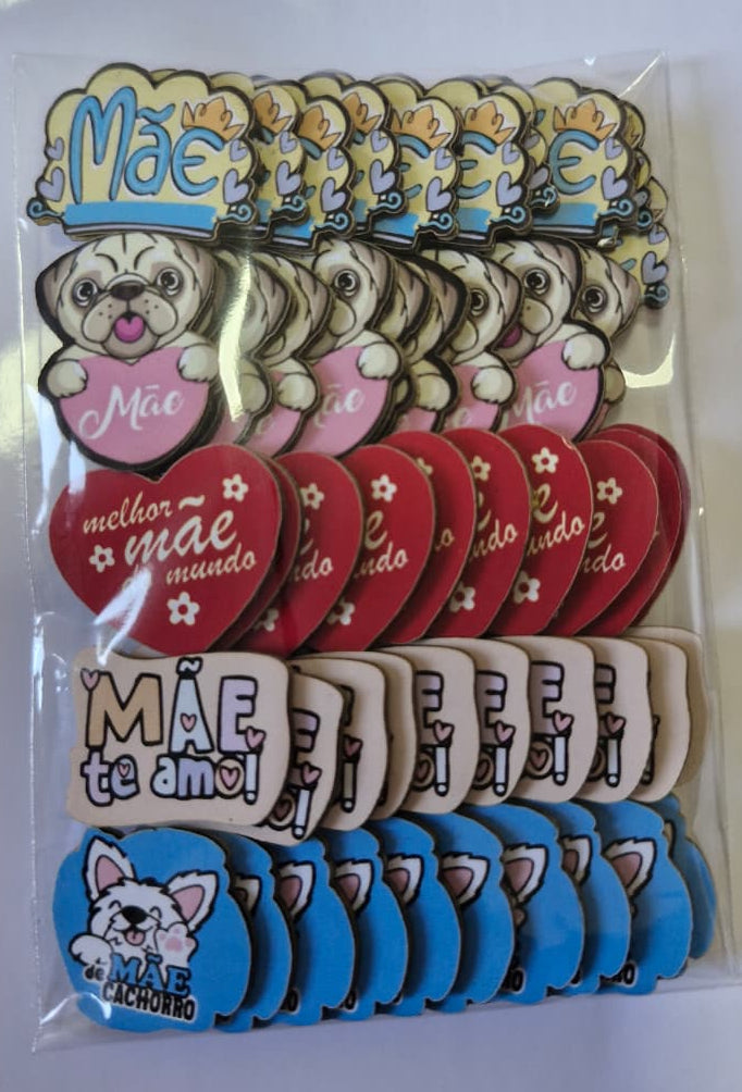 DIA DAS MÃES ADESIVOS TAMANHO P