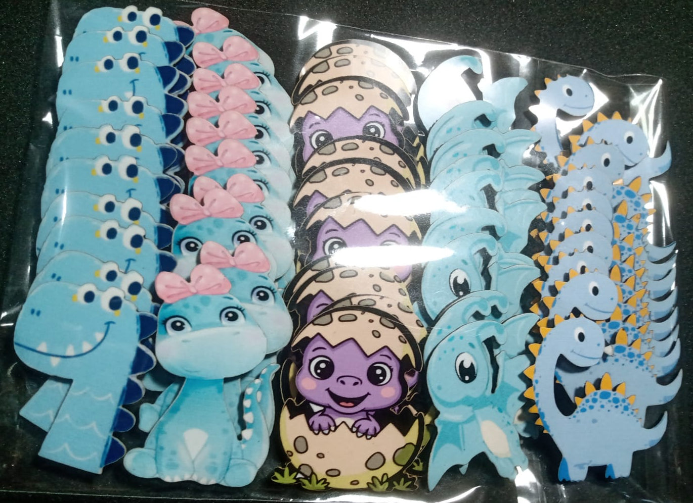 DINOSSAUROS APLIQUES TAMANHO M