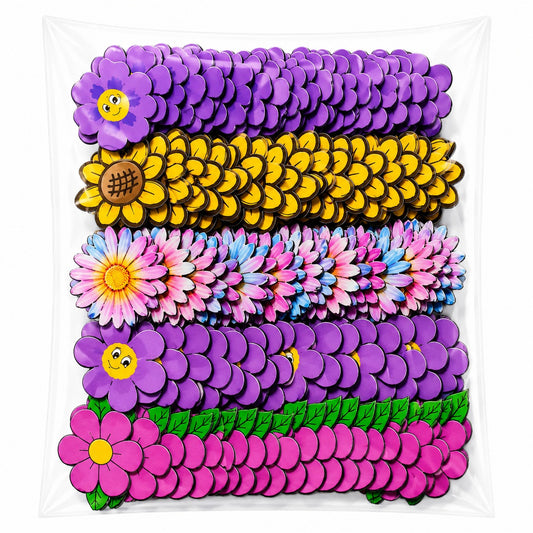 FLORES APLIQUES TAMANHO P