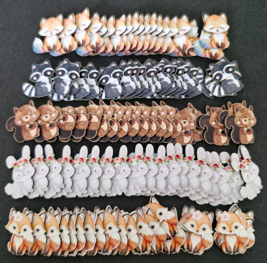 FLORESTA ENCANTADA APLIQUES TAMANHO P