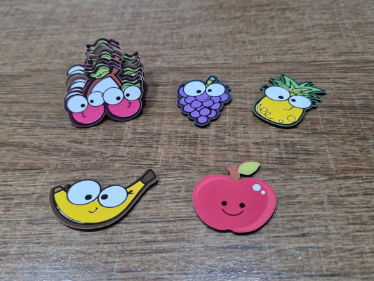 FRUTINHAS APLIQUES TAMANHO M
