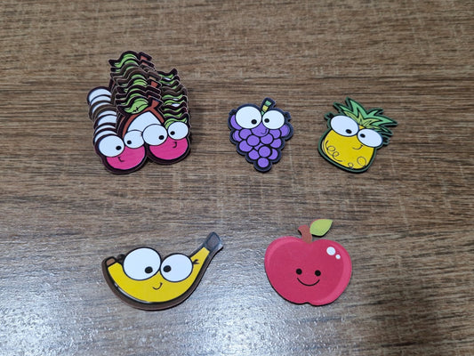 FRUTINHAS APLIQUES TAMANHO M