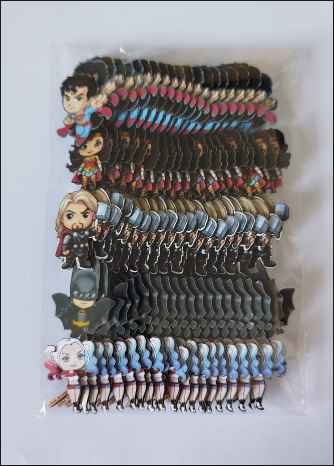 HERÓIS APLIQUES TAMANHO P