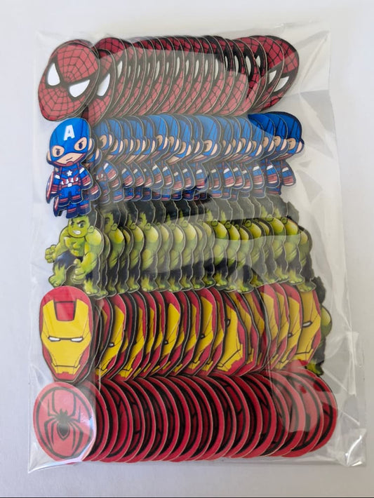 HERÓIS BABY APLIQUES TAMANHO P